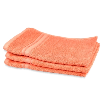 bambusový ručník 30x50 cm lososový