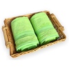 bambusová osuška 70x140 cm světle zelená
