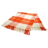 Vlněná deka ROMA oranžová 130x170 cm